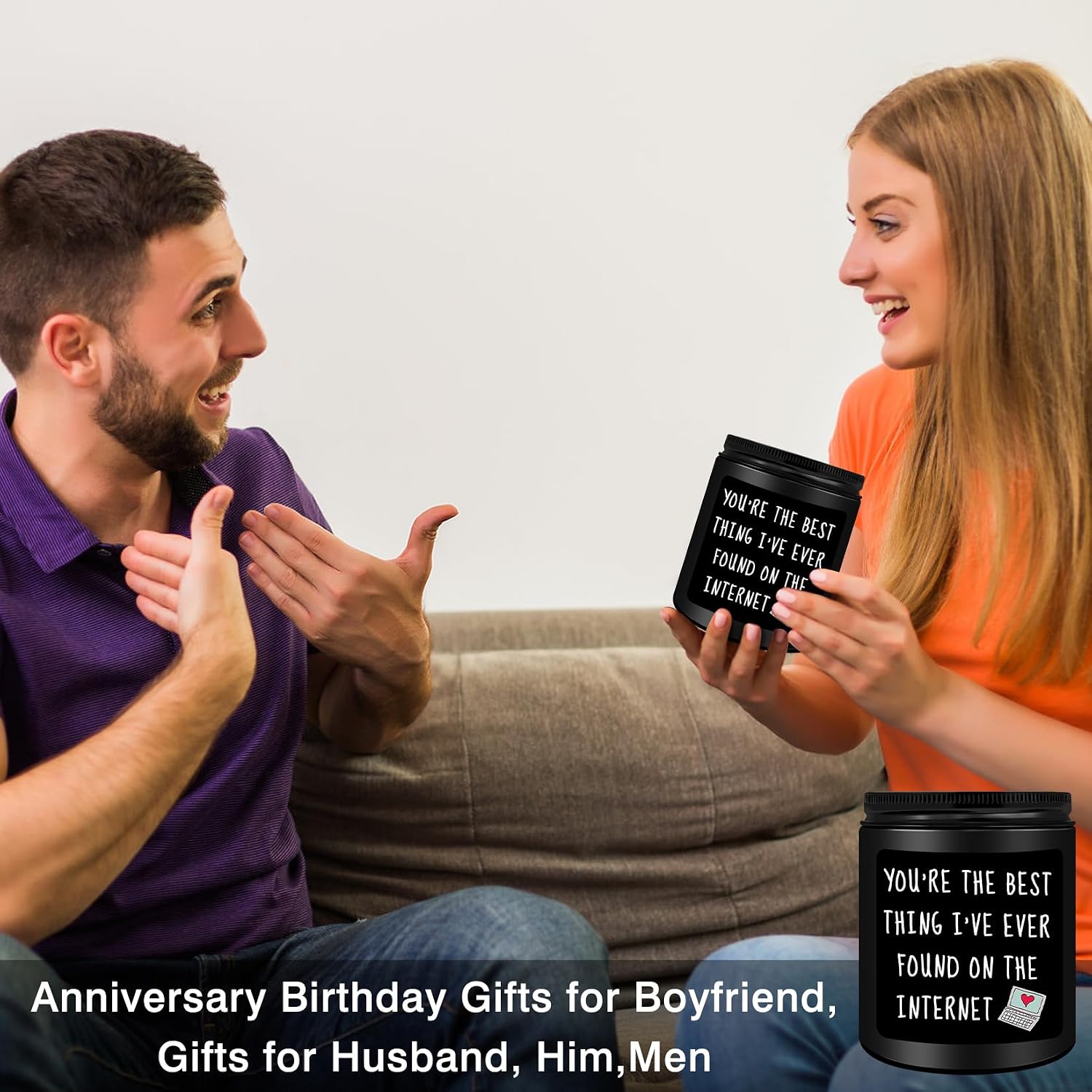 Homsolver Regalos para novio, él, marido, hombres, divertido aniver...