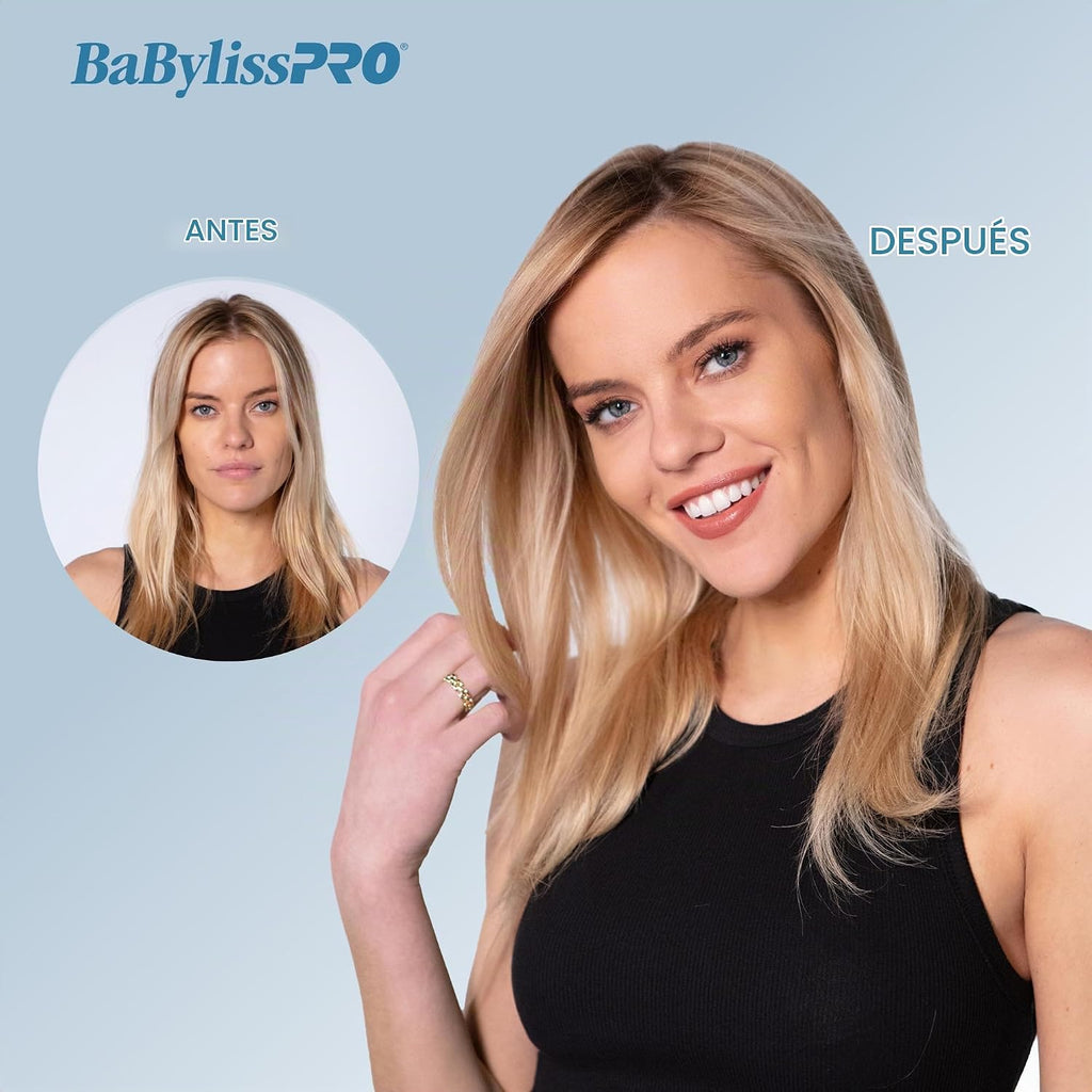 LAS HERRAMIENTAS COMPACTAS BaBylissPRO® Nano Titanium™ brindan máxi...