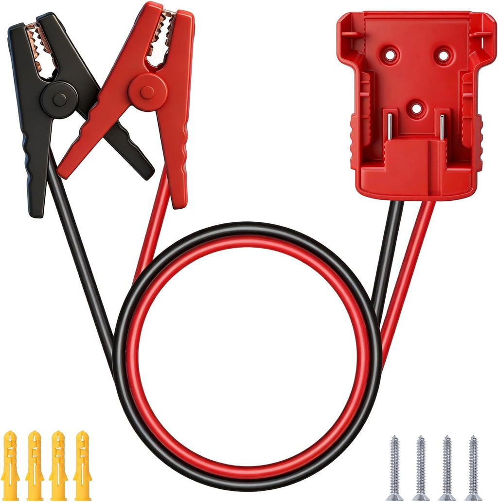 Cables de puente para automóvil compatibles con baterías Milwaukee...