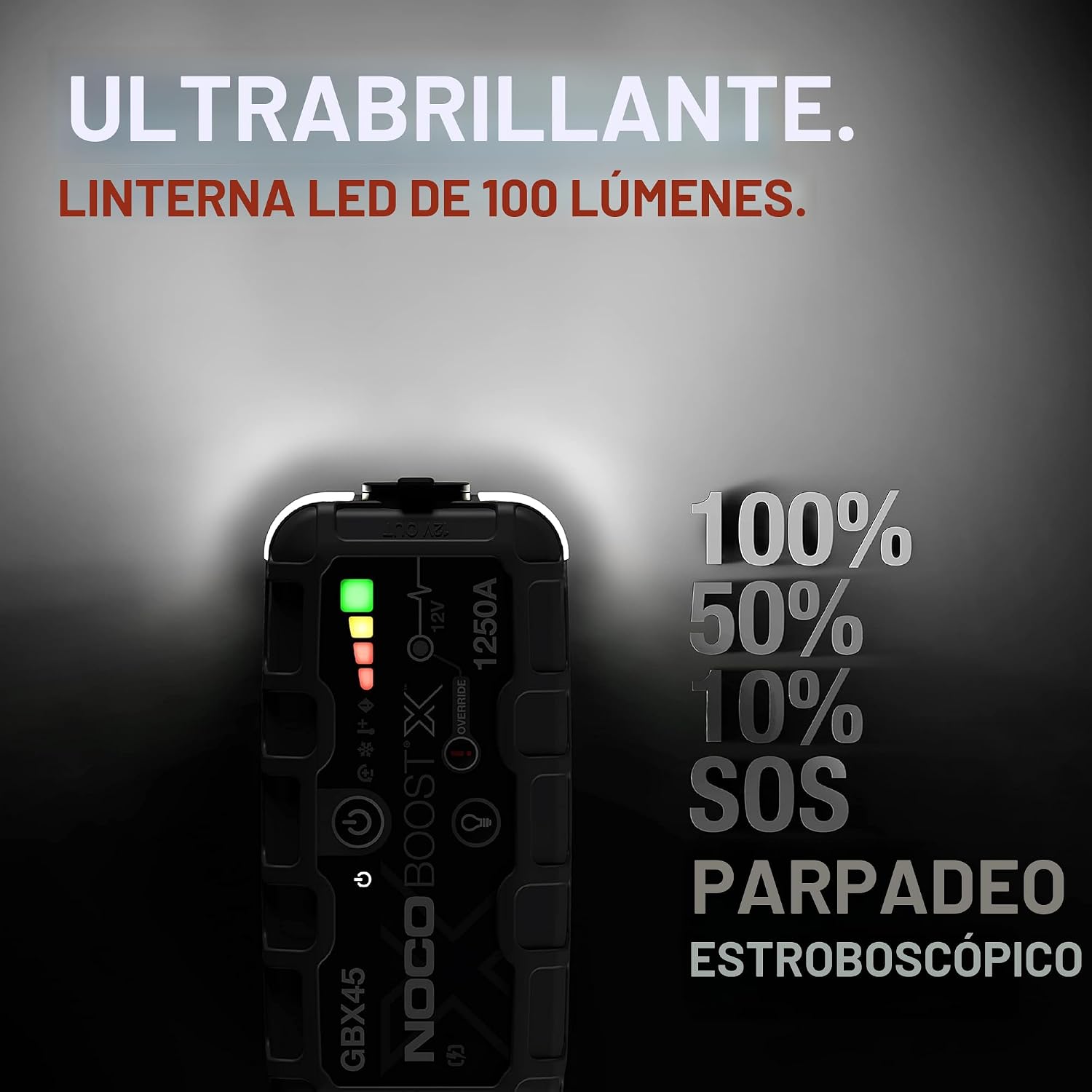 NOCO Boost X GBX45: Arrancador Ultraseguro de 1250 A \u2013 Paquete...