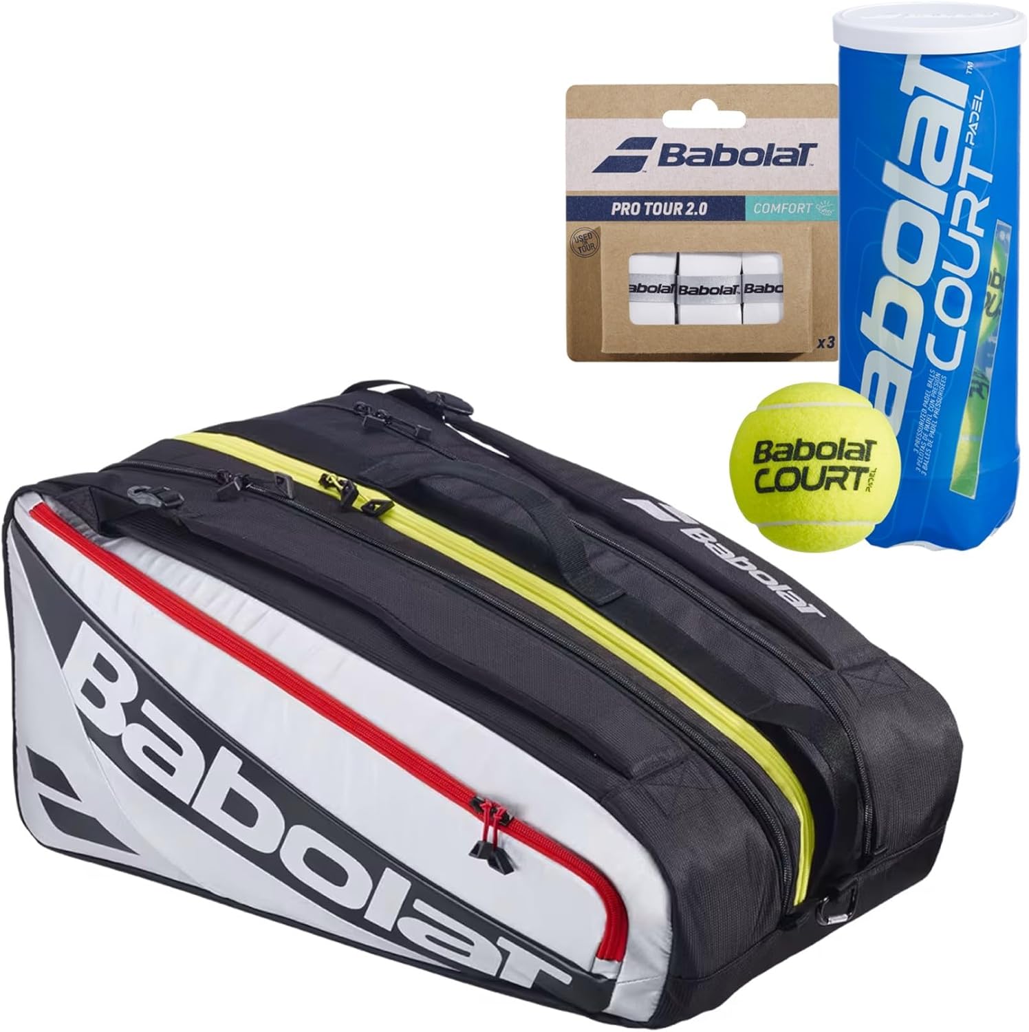 Bolsa de pádel Babolat RH Pro (plateada\/negra) \u2013 Accesorios o...