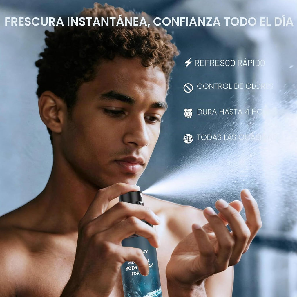 AMOADO Set de Spray Corporal para Hombres \u2013 Spray Corporal par...