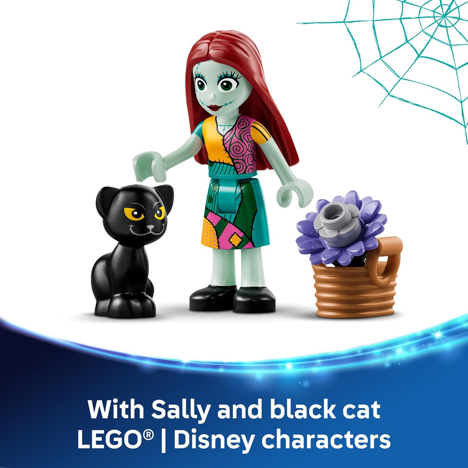 LEGO Disney Sally - Juguete de construcción de maceta de Sally, jue...