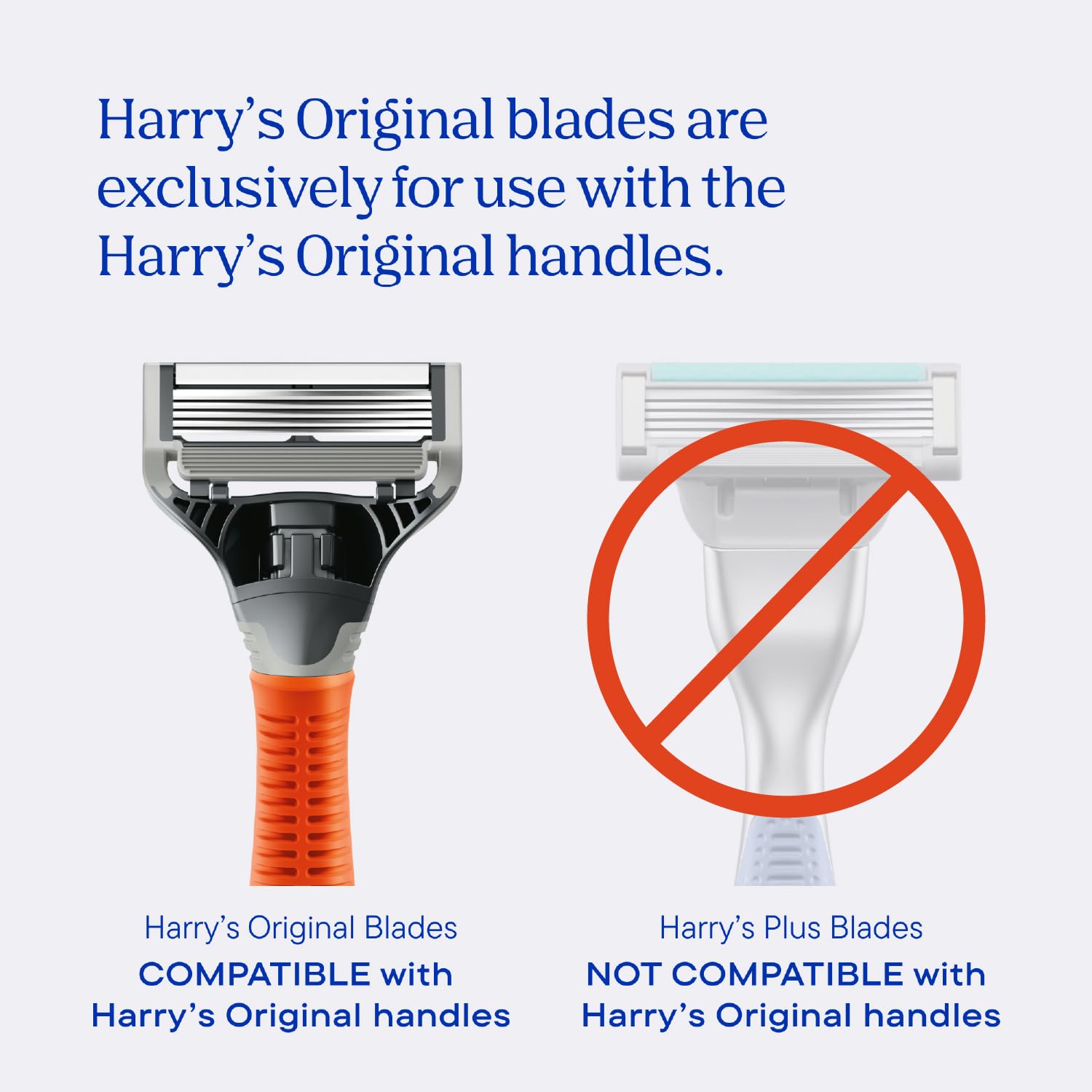 Harry's Cuchillas de afeitar originales para hombre, 24 maquini...