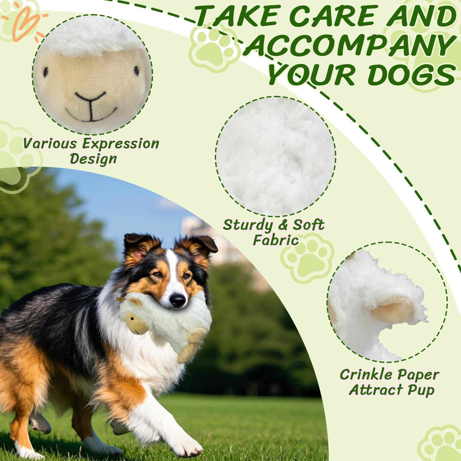 Juguetes Chirriantes para Perros Grandes - Juguetes de Masticación...
