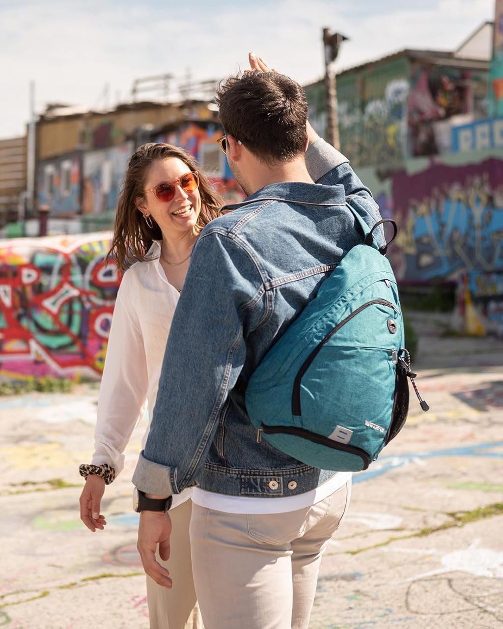 WATERFLY - Mochila con eslinga, bandolera pequeña, bolsa de hombro...