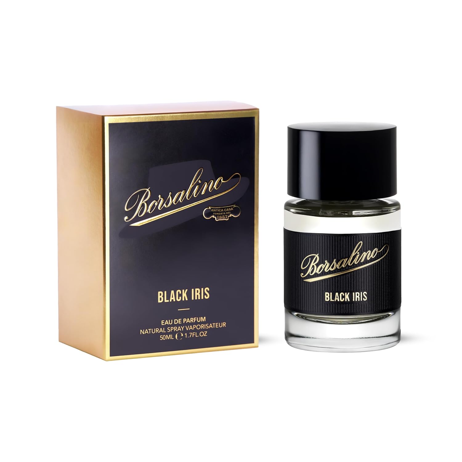 Borsalino Perfume Black Iris para hombre \u2013 Eau de Parfum \u201...