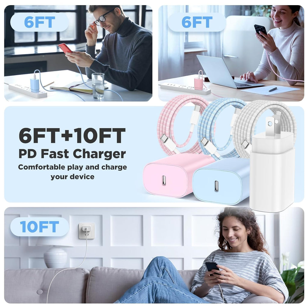 Hzevn 25W USB C Super Fast Charging Charger for Samsung Galaxy Phon...