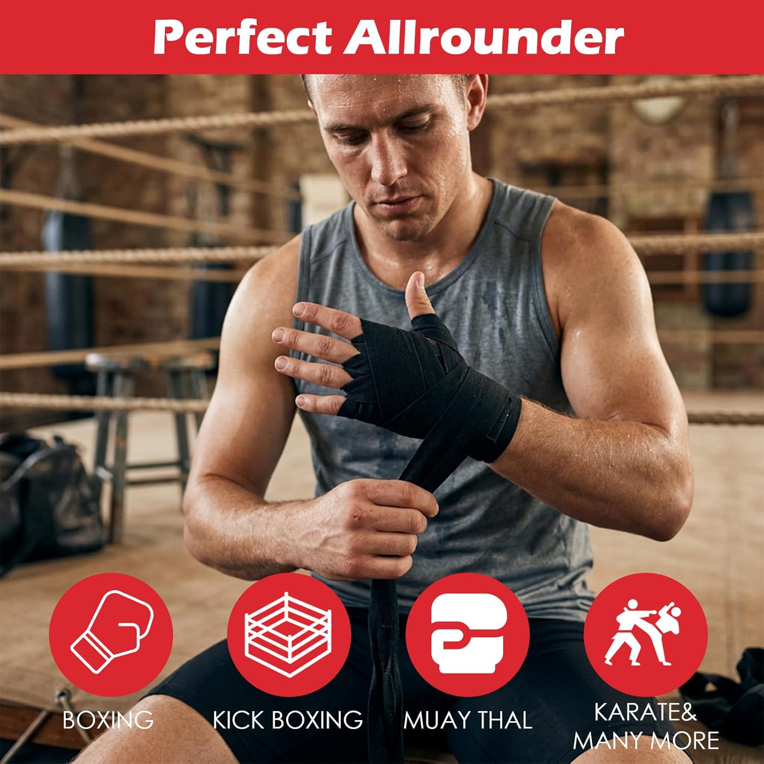 24 Vendas de Boxeo para Adultos, Vendas de Boxeo para Adultos de 2,...