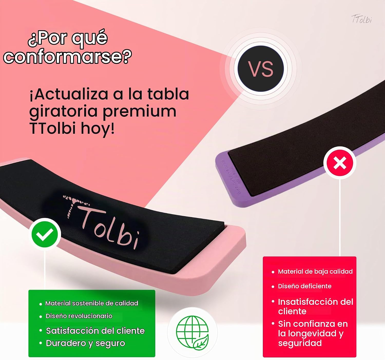 Tabla de giro premium para bailarines y patinadores \u2013 Mejora l...