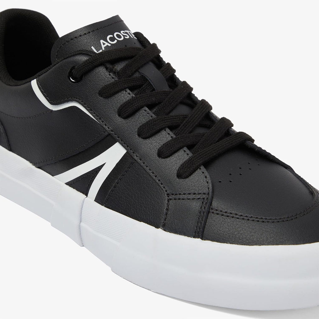 Lacoste Tenis L004 para hombre, negro\/blanco, 11.5