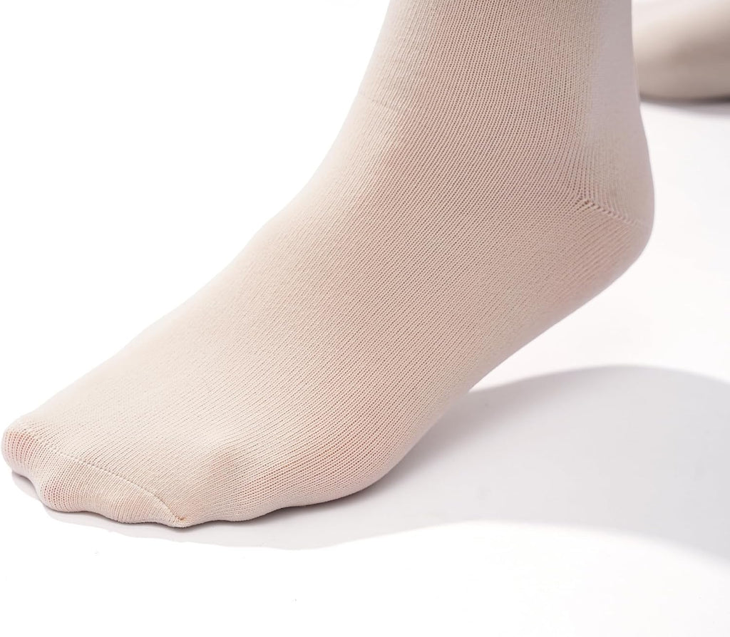 Calcetines sin costuras para patinaje artístico: diseño de puntera...