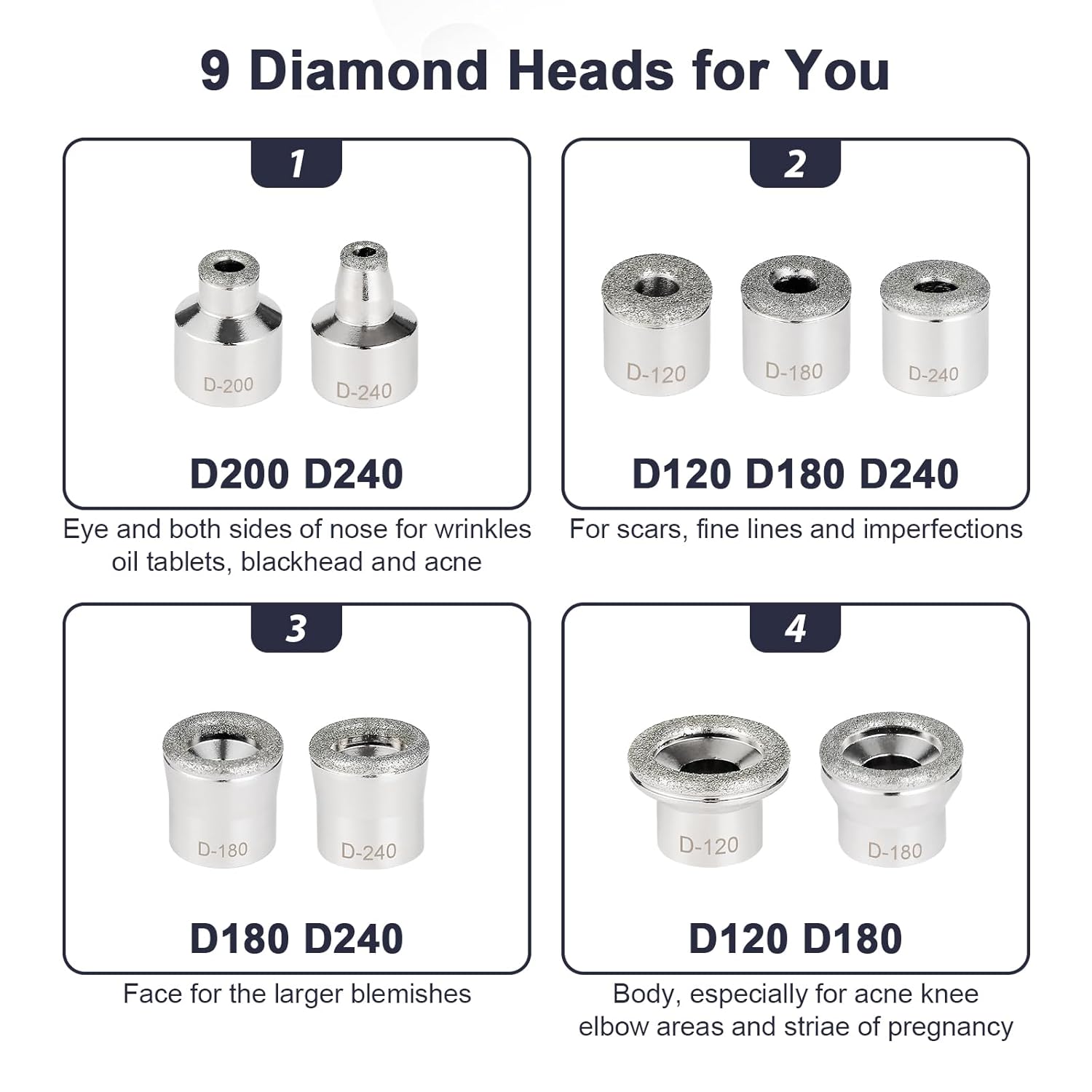 Máquina de microdermoabrasión de diamante, 7 modos de succión, máqu...