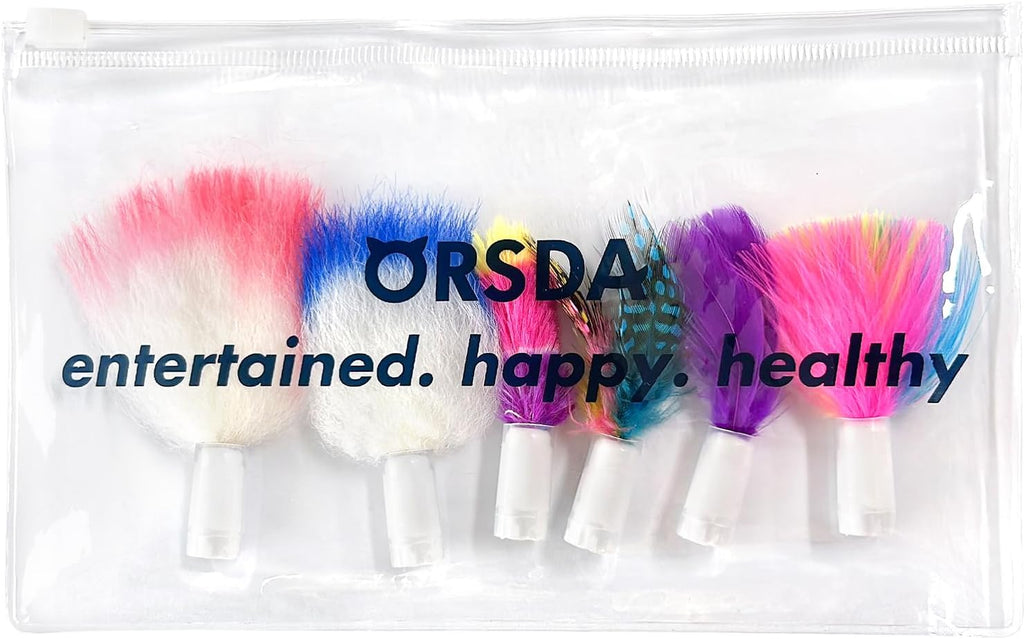 ORSDA 6 piezas de accesorios intercambiables para juguetes de pluma...