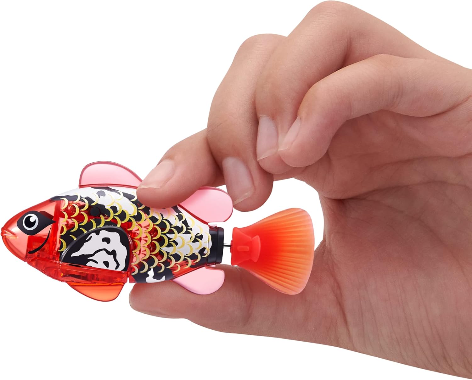 Robo Alive Robo Fish, peces robóticos de natación (Azul + Rojo) de...
