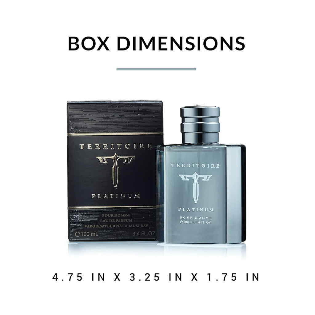 Territoire Eau De Parfum, Colonia Hombre (Platino)