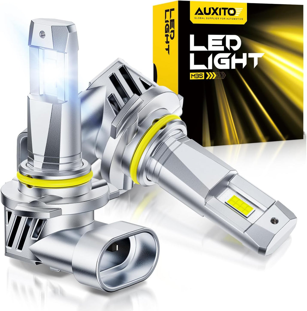 AUXITO Bombillas LED antiniebla 9005 HB3, 50000LM ultra brillantes,...