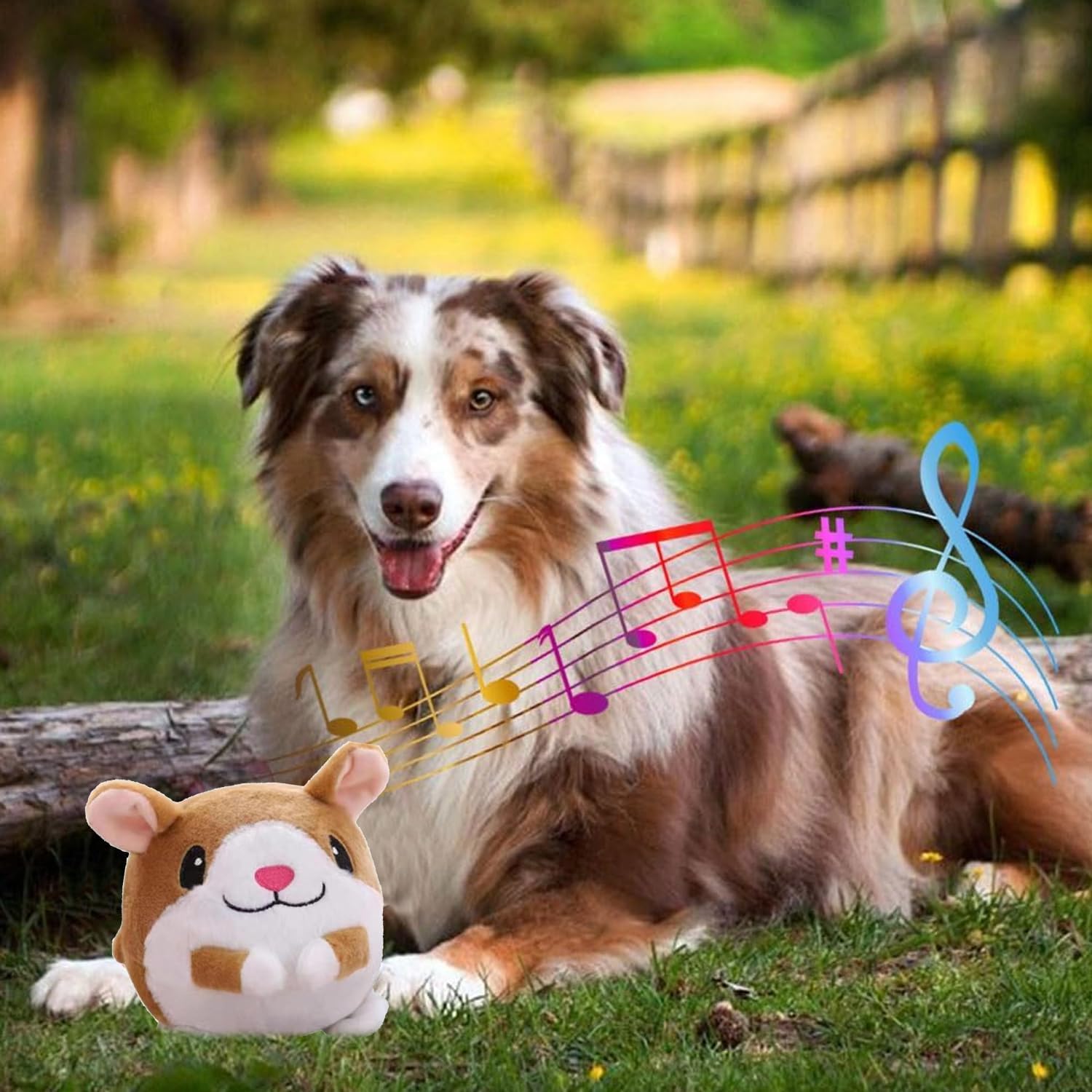 Juguete de Peluche Activo en Movimiento para Mascotas, Juguetes Int...