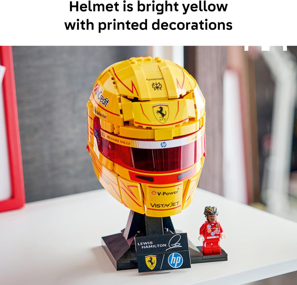 LEGO Editions Scuderia Ferrari HP Lewis Hamilton Casco \u2013 Juego...