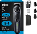 Braun Kit de Estilo Todo en Uno Serie 5 5480, Recortador 8-en-1 par...