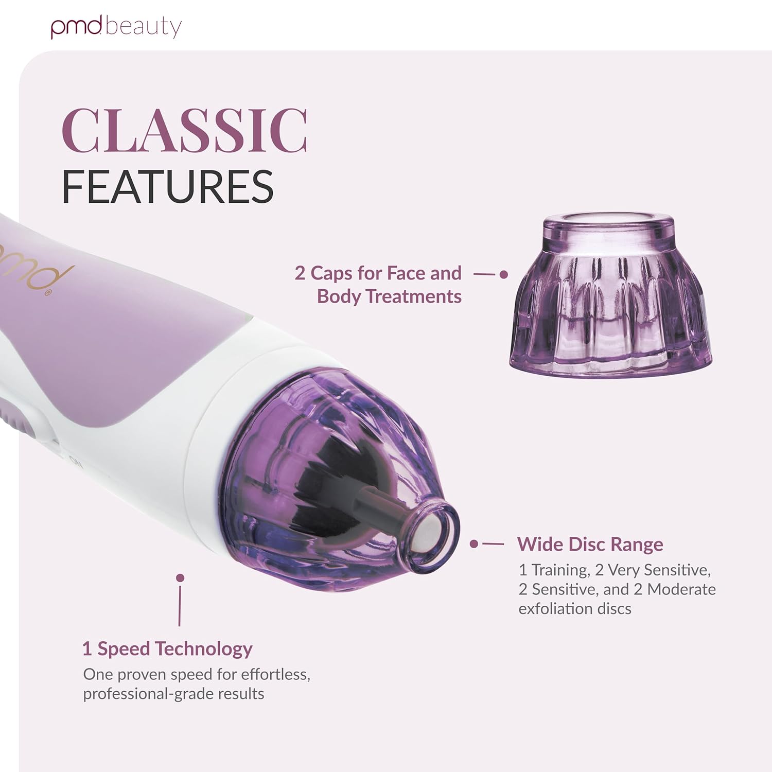 PMD Beauty Personal Microderm Classic - Uso en el hogar, herramient...