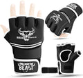 BEAST RAGE Guantes de artes marciales para hombres y mujeres, guant...