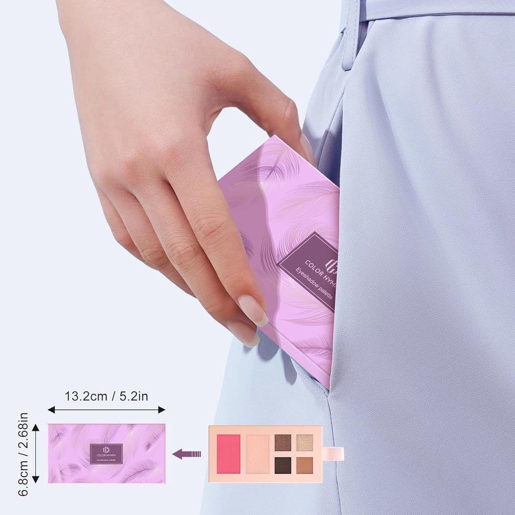 Color Nymph Juego pequeño de paleta de maquillaje para el rostro |...