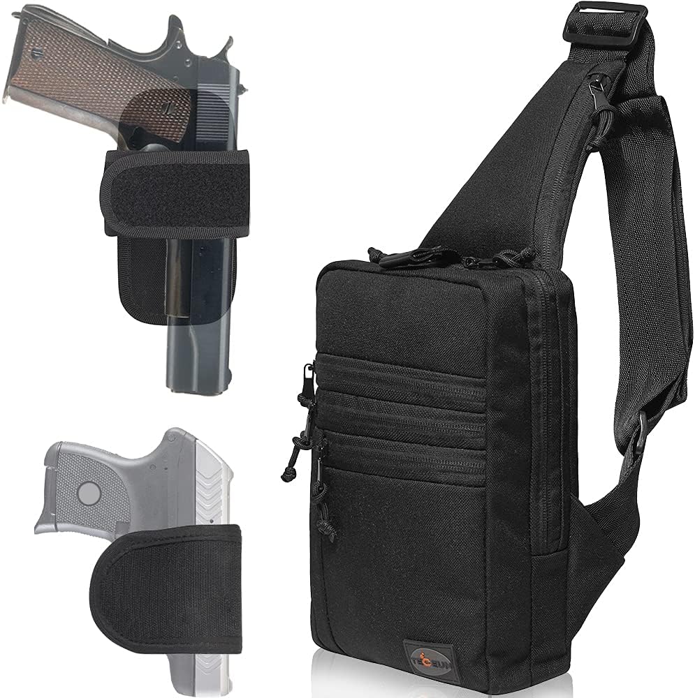 TECEUM - Bolsa de hombro táctica compacta \u2013 CCW para todos los...