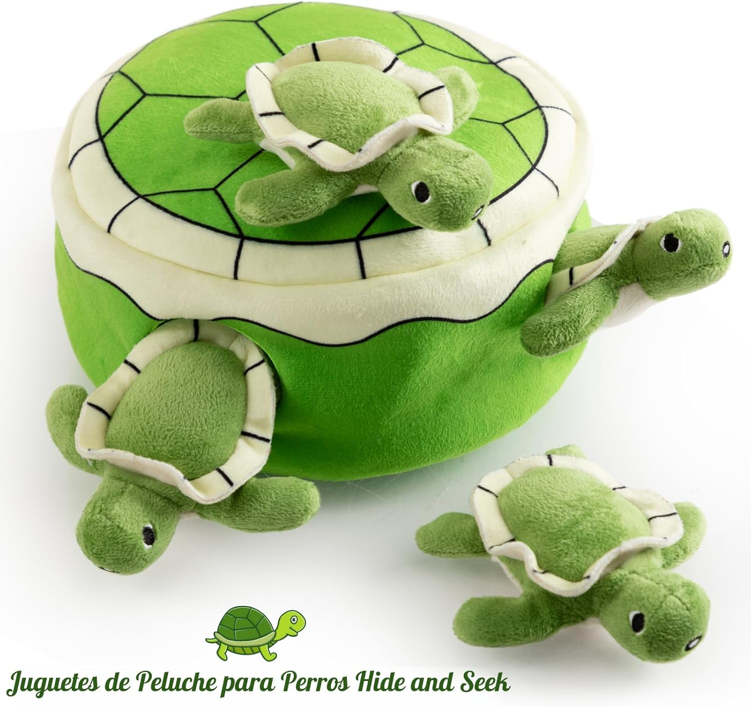 Hollypet Juguete Chirriante para Perros, Juguetes de Peluche Intera...
