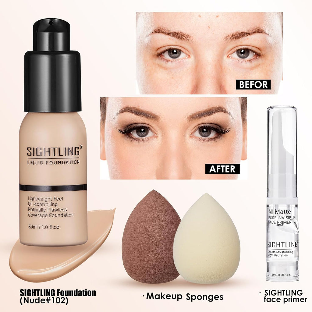 Kit de maquillaje todo en uno, kit de maquillaje de viaje, juego de...