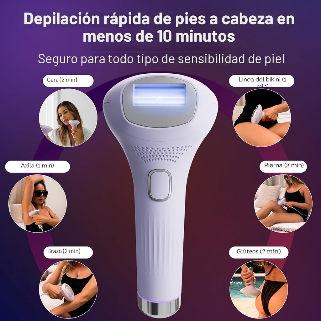 MICHAEL TODD Beauty: dispositivo de depilación láser IPL LUMOS para...