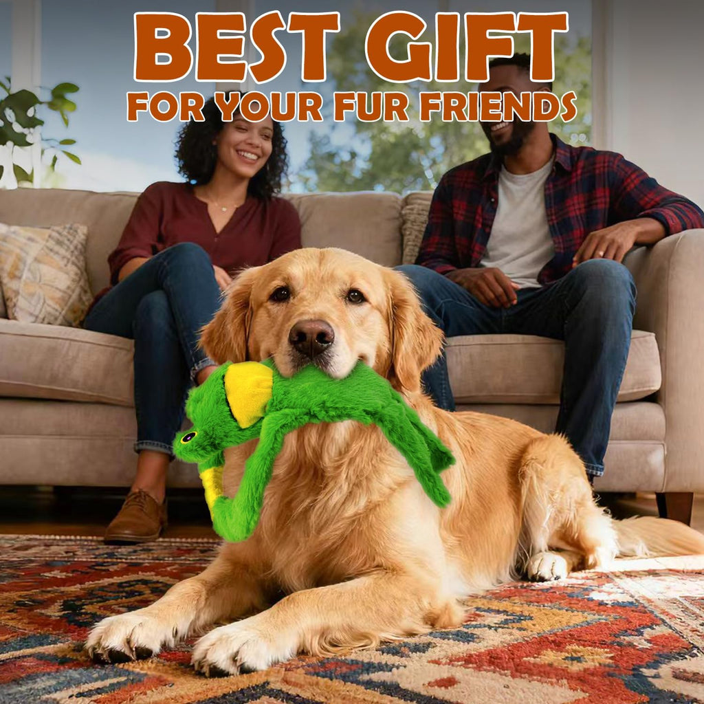 Chongqile Paquete de 5 juguetes para perros sin relleno, de peluche...