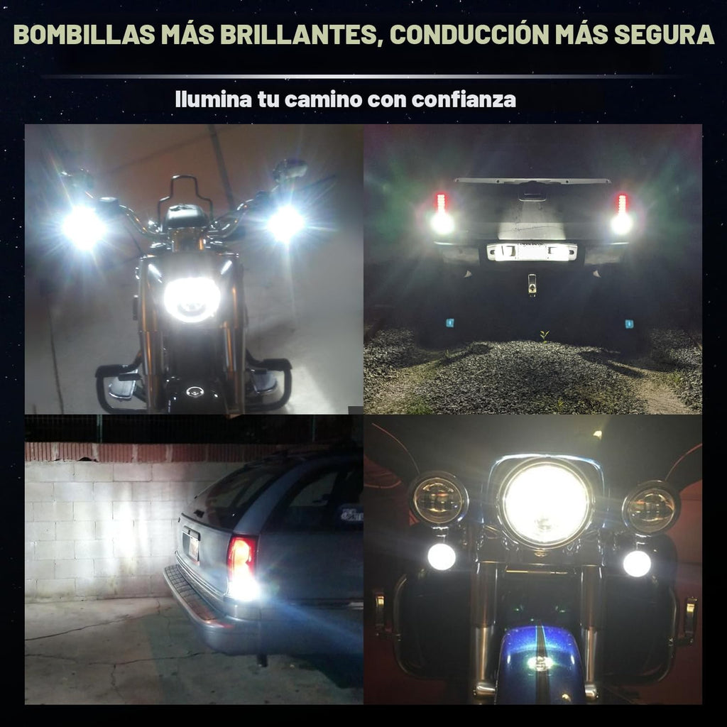 Bombillas LED, con repuestos proyector para luces traseras de apoyo...