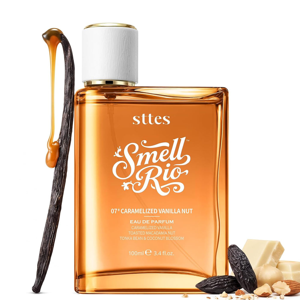 Sttes Smell Rio 07 - Perfume de vainilla caramelizada para mujer |...
