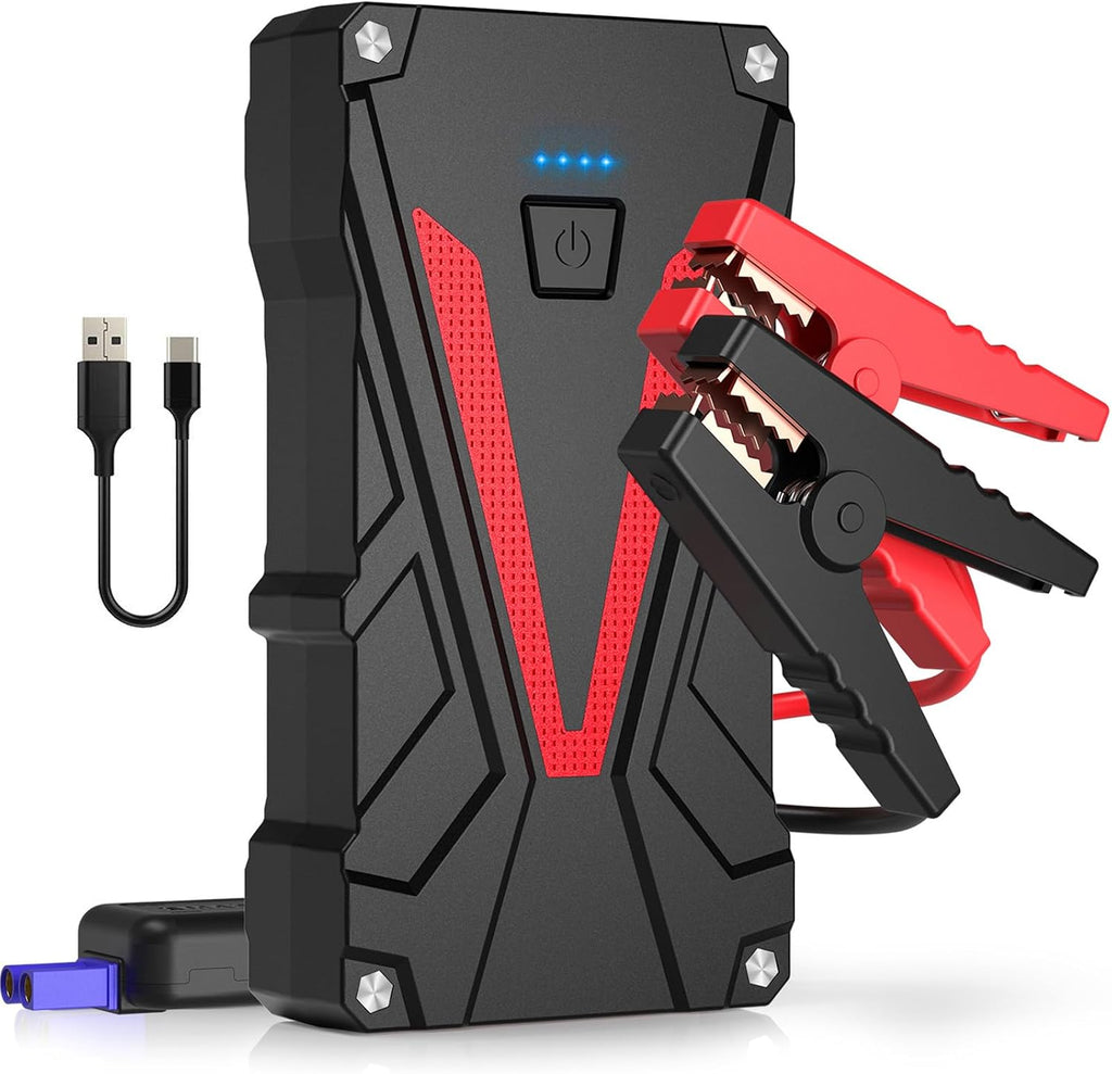 Arrancador de batería de coche 5000A 16800mAh Jump Box (9.0L Gas\/8...