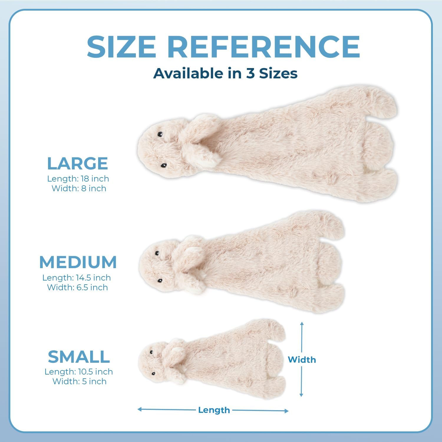 Best Pet Supplies Juguetes chirriantes para perros con tela suave y...