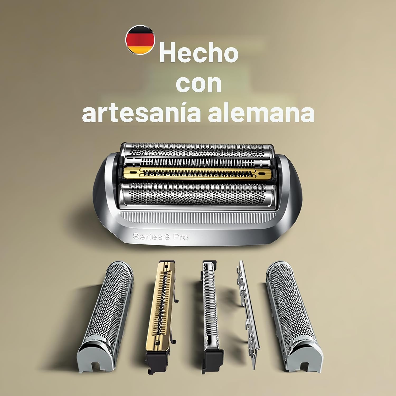 Cabezal de afeitadora eléctrica para hombre Serie 9, cuchilla de re...