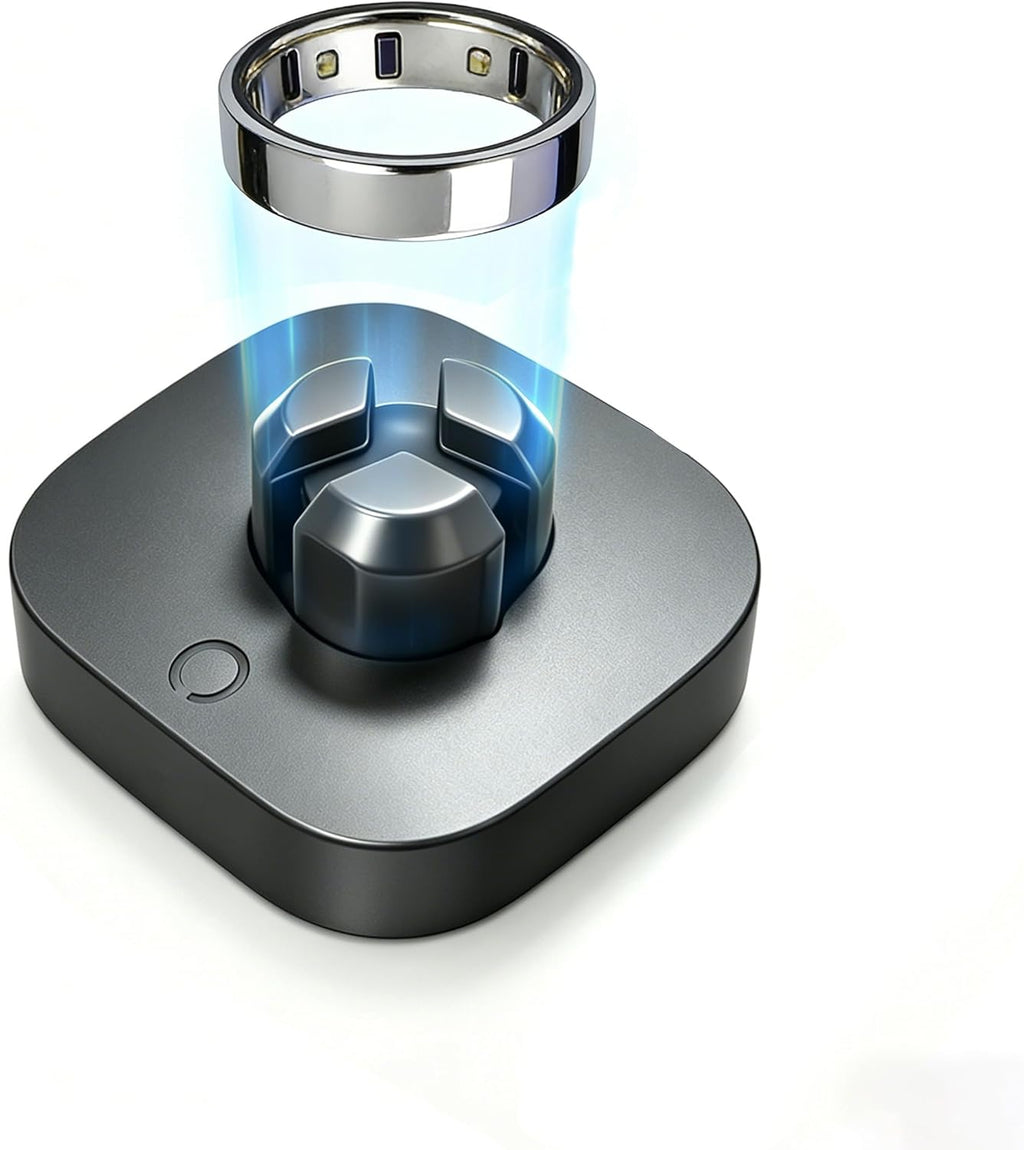 Cargador compatible con Ou-ra Ring Gen 4: Base de carga rápida para...