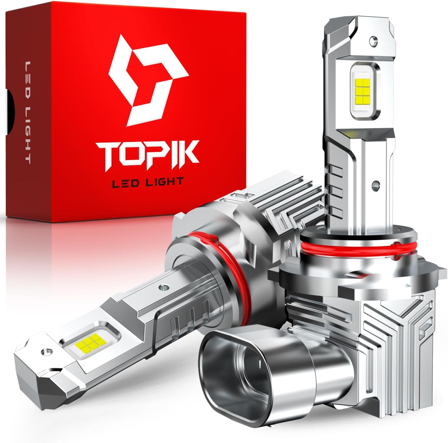 TOPIK Bombillas antiniebla T6 9005, bombillas halógenas mejoradas,...