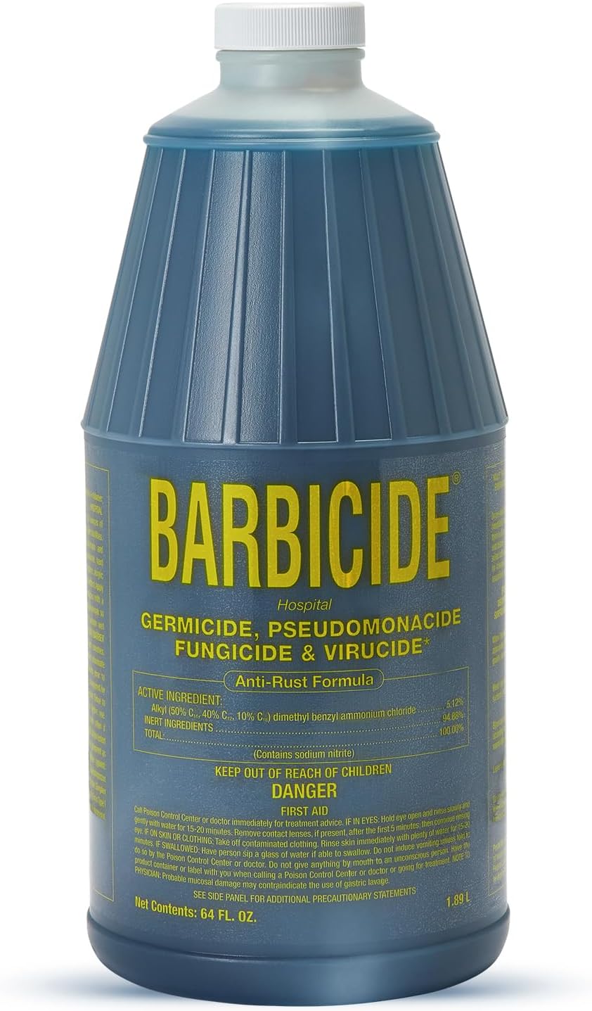Barbicida - Desinfectante concentrado, 64 onzas
