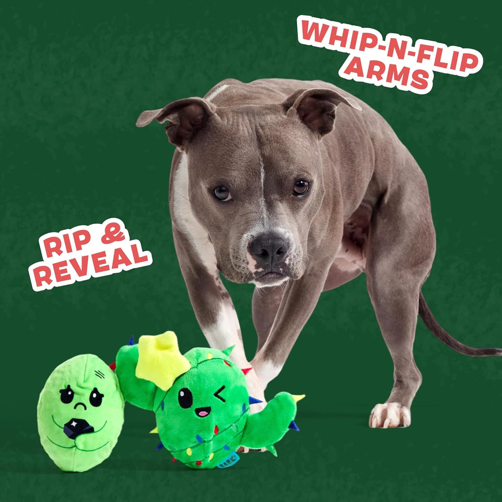 Barkbox Consuela El Cactus de Navidad para Perros \u2013 Juguete de...