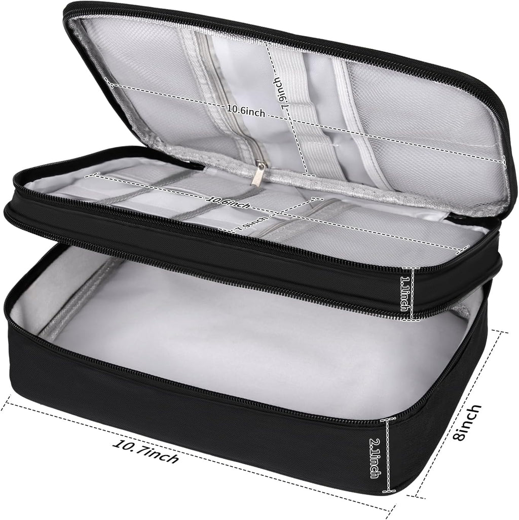 AIHOPESTO Estuche de Barbero Bolsas de Herramientas de Barbero Bols...