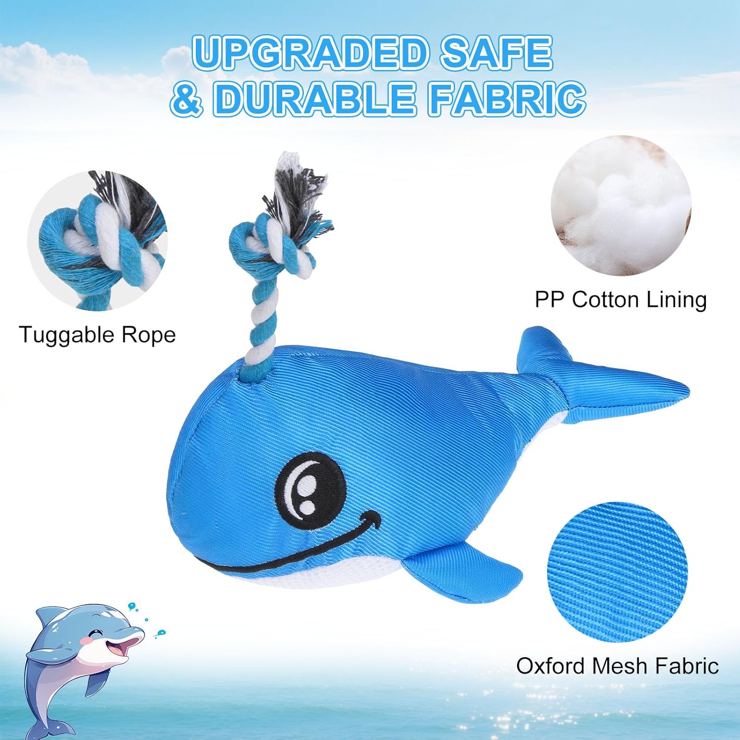 BEAUTYZOO Juguetes flotantes para piscina de agua para perros, paqu...