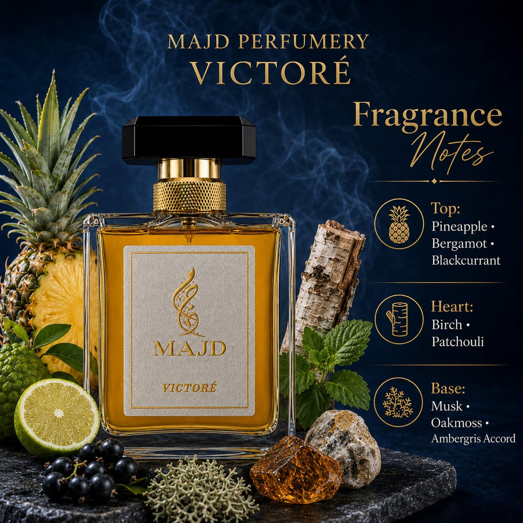 MAJD FRAGRANCES VICTORÉ Inspirado en A-ven-tus - Eau de Parfum Spra...
