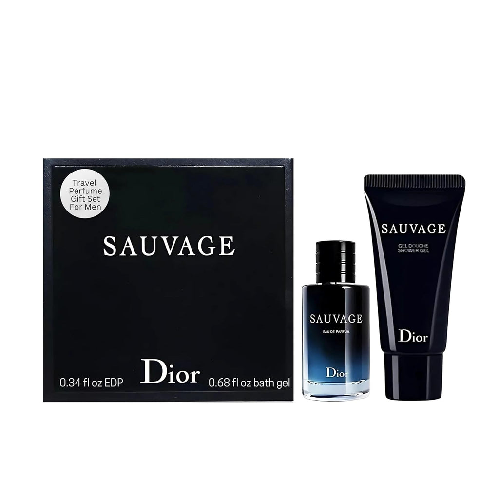 Dior Sauvage - Perfume para hombre \u2013 Mini set de regalo de fra...
