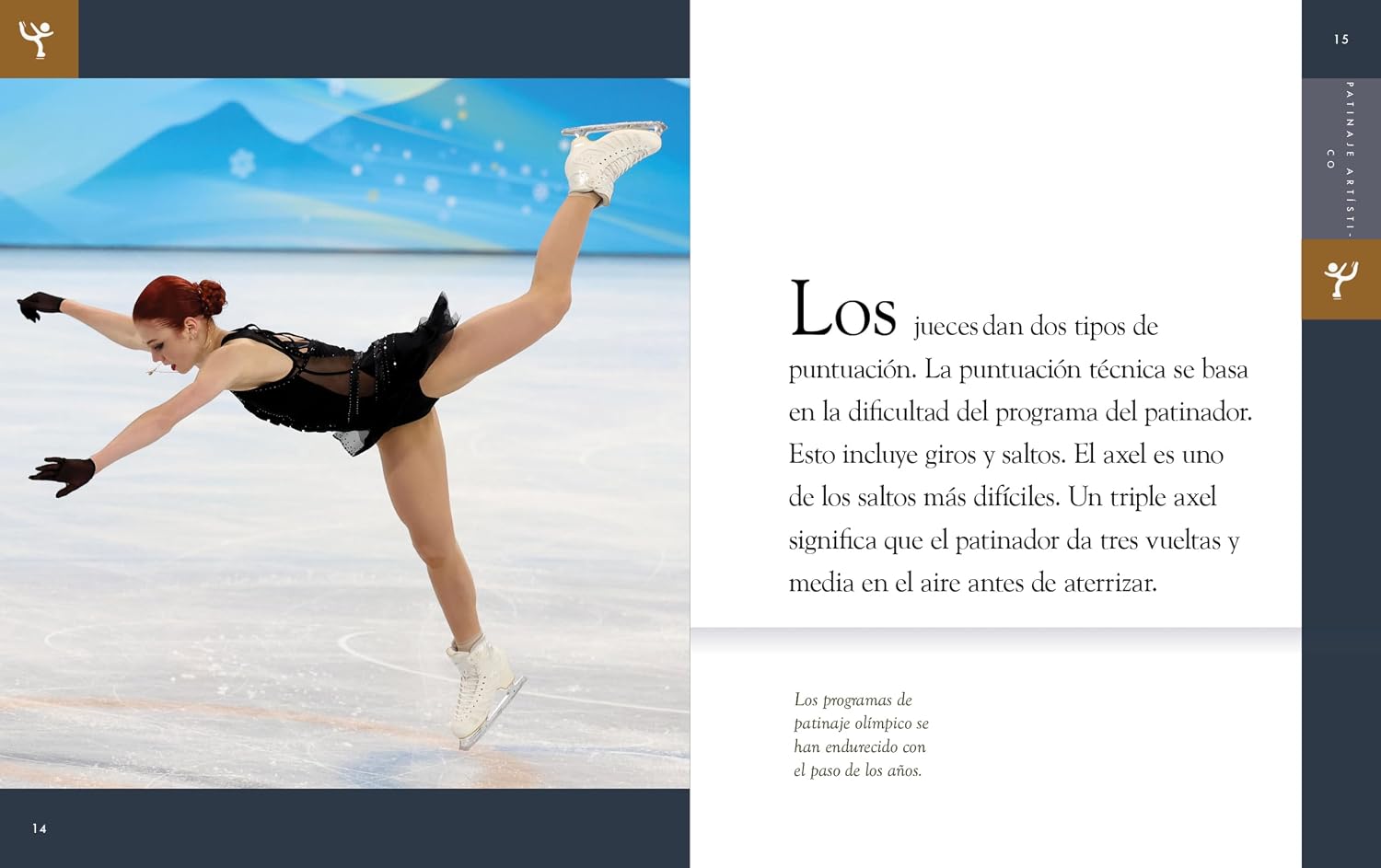 Patinaje artistico (Spanish Edition)