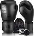 FIVING Guantes de boxeo con envolturas de mano para hombres y mujer...
