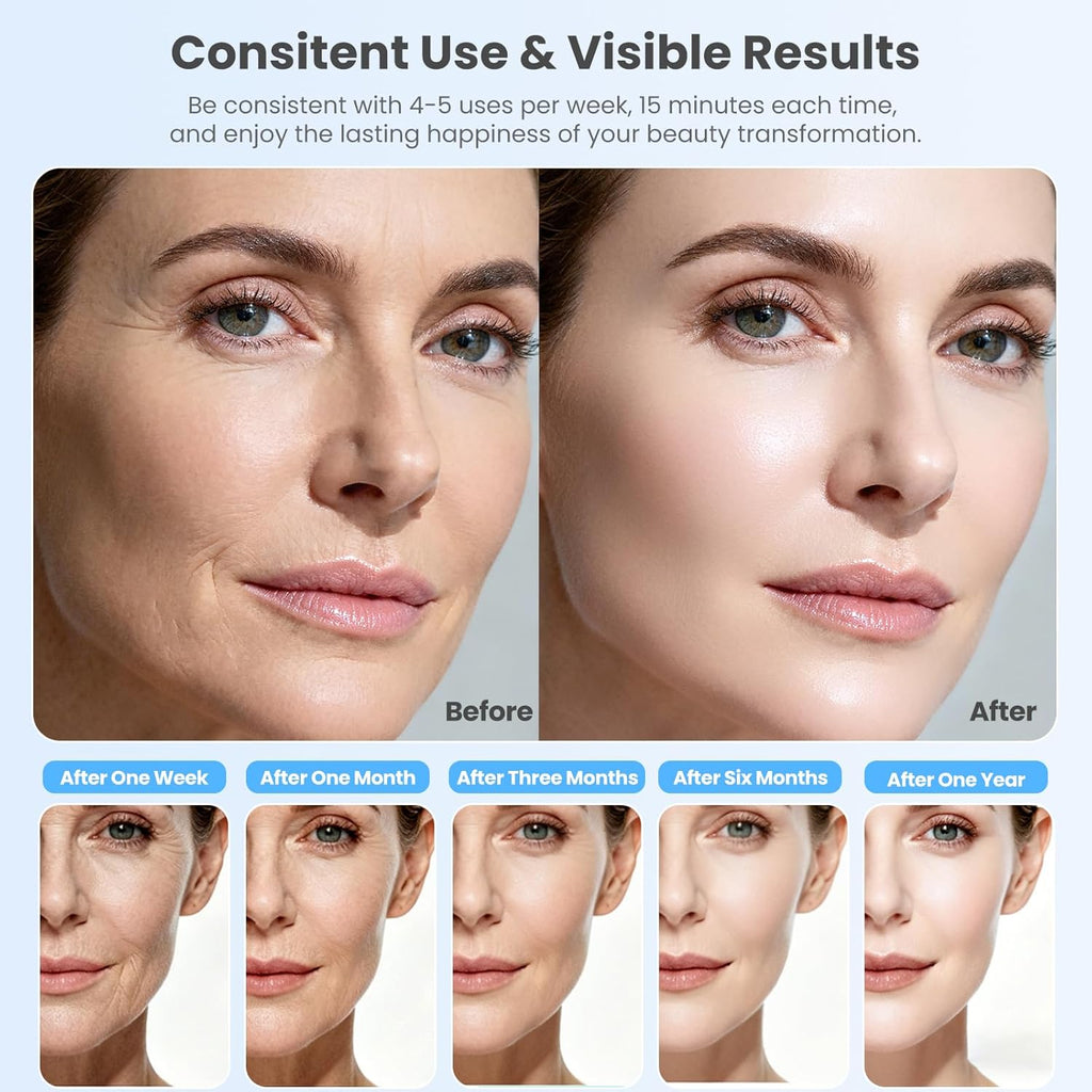Dispositivo de belleza de cuello LED 7 en 1, herramienta de escultu...