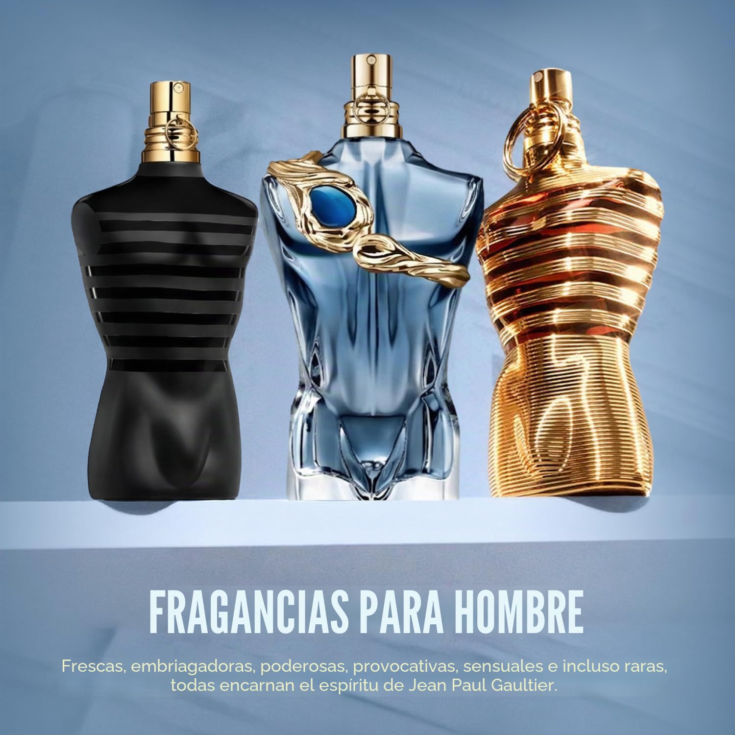 Jean Paul Gaultier Le Beau Narcisse Eau de Parfum para hombre, colo...