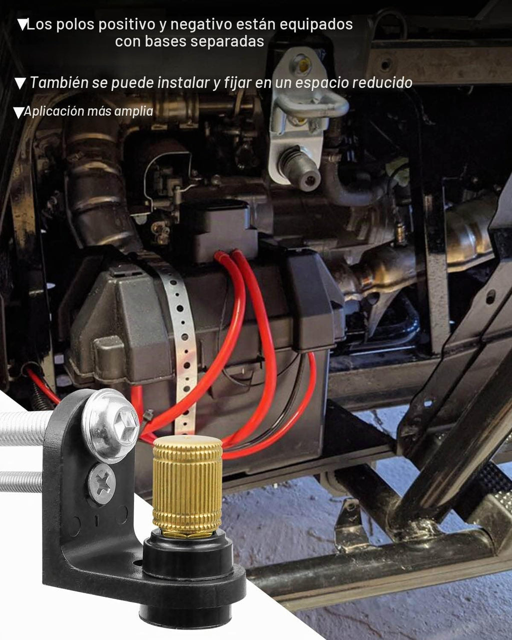 Kit de poste de batería apto para Can Am X3 Polaris RZR UTV ATV | K...